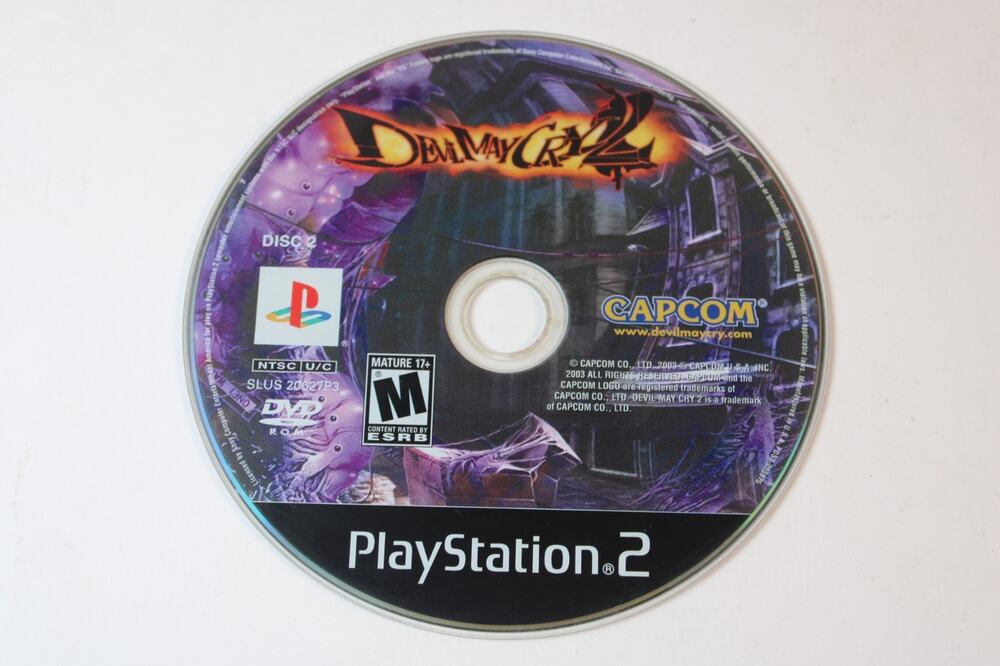 Devil May Cry 2 (Sony Playstation 2, 2003, PS2) Authentic, Disc Only, Tested - Picture 1 of 8